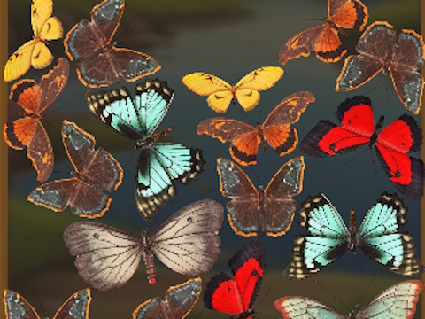 Spiel MergeButerfly: 2048! Online