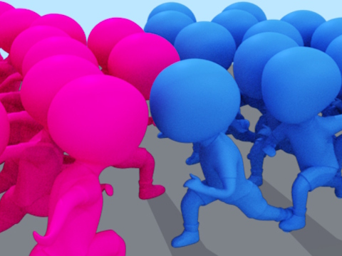 Spiel Graf Master: Crowd Runner 3D  Online