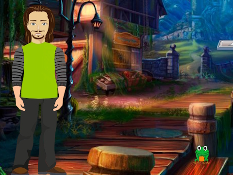 Spiel Junge entkam den okkulten Wald  Online