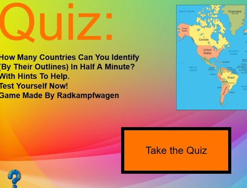 Spiel 30S Country Quiz Online