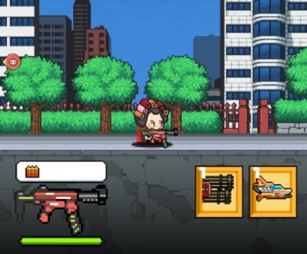 Spiel Mecha Shoot Pixel RPG Online
