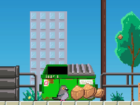Spiel Niemand erwartet eine explodierende unsterbliche Taube  Online