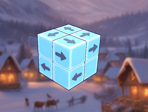 Spiel Zerlegen Sie den Würfelholz in 3D!  Online