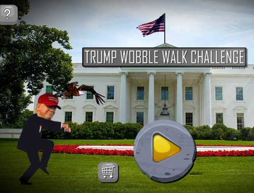 Spiel Trump Wobble Walk Herausforderung  Online