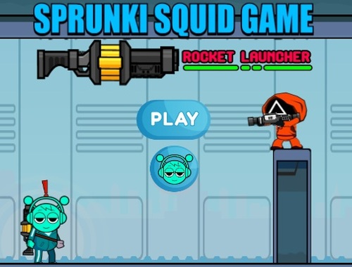 Spiel Sprunki Squid Game Rocket Launcher Online
