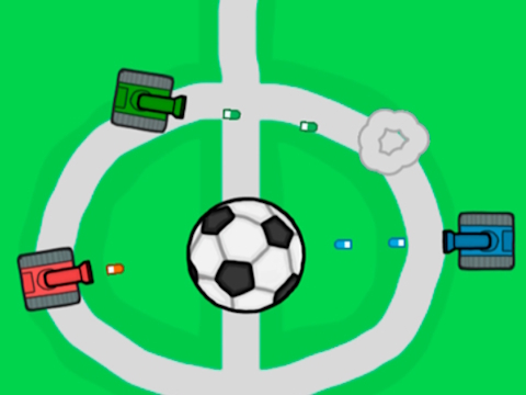 Spiel Panzerfußballkampf 1 2 3 4 Spieler  Online