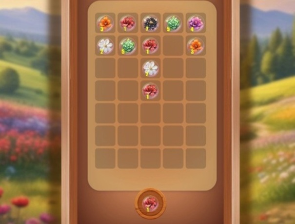 Spiel Würfel Rätsel Blumen!  Online