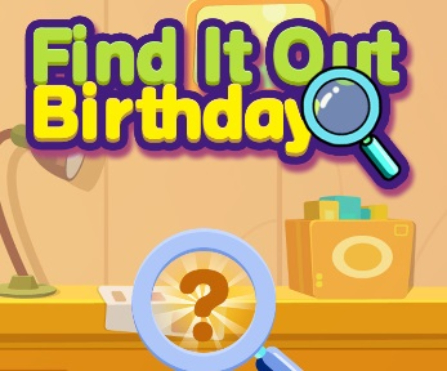 Spiel Finden Sie es am Geburtstag heraus  Online