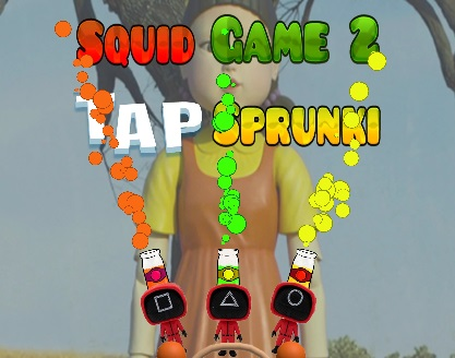 Spiel Tintenfischspiel 2 Tap Sprunki  Online