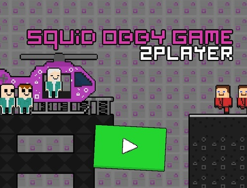 Spiel Tintenfisch Obby Game 2 Player  Online