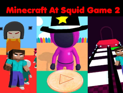 Spiel Minecraft bei Squid Game 2  Online