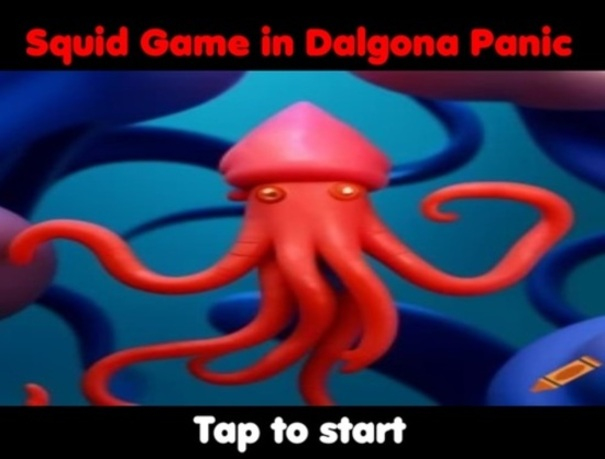 Spiel Tintenfischspiel in Dalgona Panik  Online