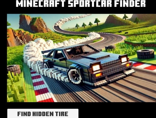 Spiel Minecraft Sportcar Finder  Online