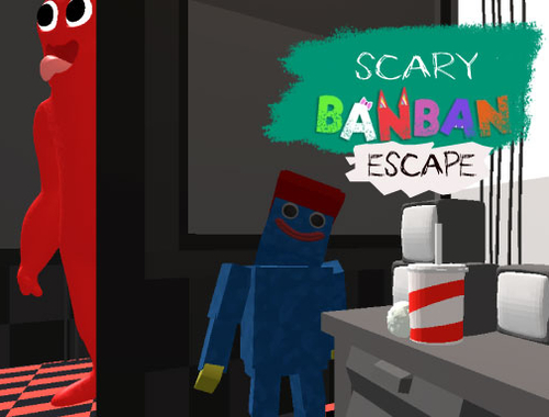Spiel Scary Banban Flucht  Online