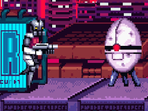 Spiel Endloser Cyberpunk -Läufer  Online