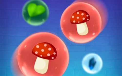 Spiel Blasenverschmelzung  Online