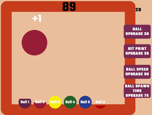Spiel Mauer brechen Bälle  Online