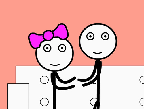 Spiel Stickman -Gefängnis und Liebe  Online