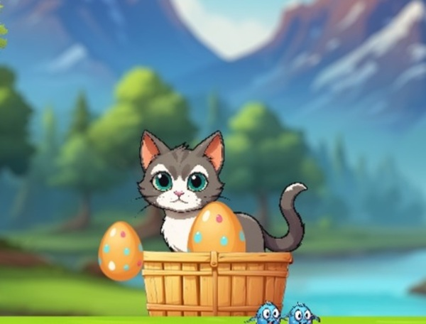 Spiel Hungrige Kitty -Abenteuer  Online