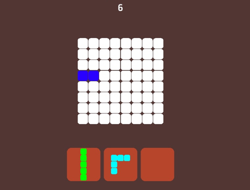 Spiel Blöcke Puzzle: Füllen Sie und klären Sie klar  Online