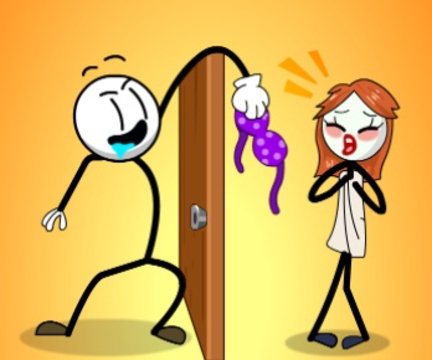 Spiel Trolldieb Stickman  Online