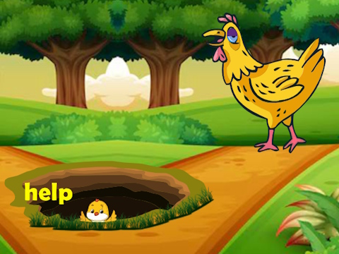 Spiel Gefährliche Situation Chick Flucht  Online