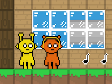 Spiel Sprunki gegen McCraft  Online