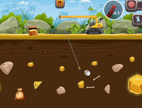 Spiel Goldener Bagger  Online