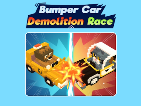 Spiel Stoßfängerauto -Abbruchrennen  Online