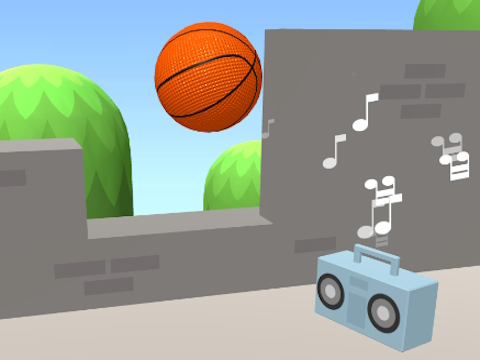 Spiel Bounce Dunk -Basketball  Online