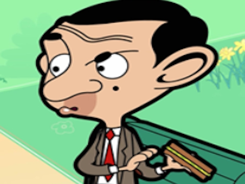 Spiel Mr Bean Sliding Puzzle  Online