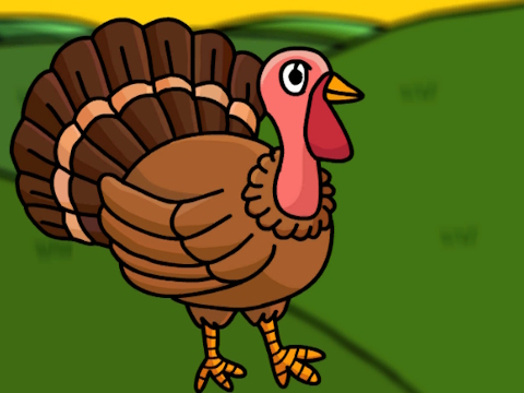 Spiel Retten Sie die Waldtürkei vor Käfig  Online