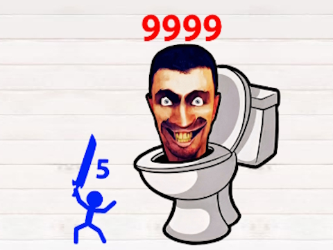 Spiel Stickman Hero Skibidi Tower Defense  Online