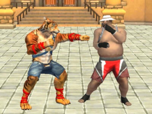 Spiel Bodybuilder Karate Kämpfe  Online
