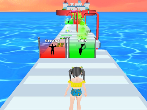 Spiel Prinzessin Dress Up Run  Online