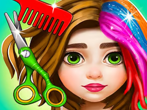 Spiel Friseursalon & Dress -up Girl  Online