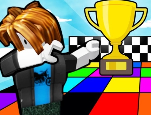 Spiel Farbrennen Obby  Online
