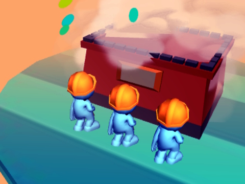 Spiel Brick Rush 3d  Online