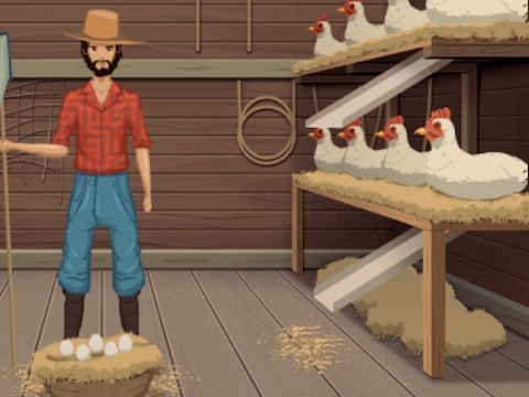 Spiel Eierfänger  Online