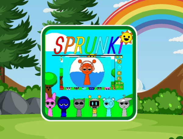 Spiel Sprunki Malbücher  Online