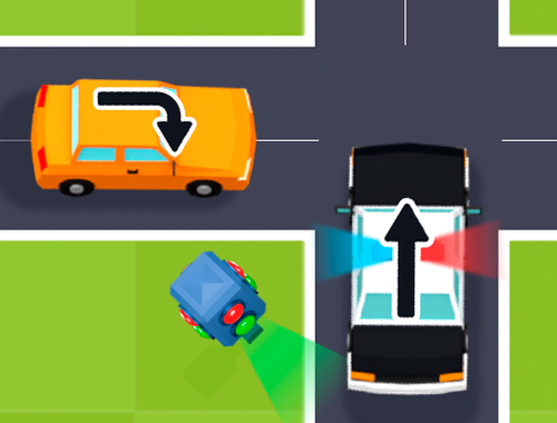 Spiel Verkehrspuzzle  Online