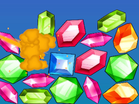Spiel Diamanten zusammenführen: Schatz!  Online