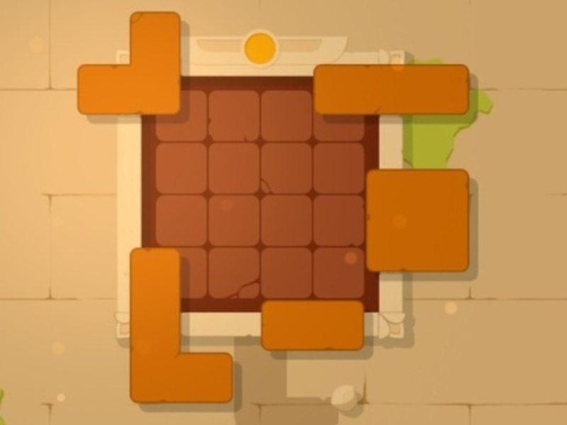 Spiel Puzzle blockiert alte  Online