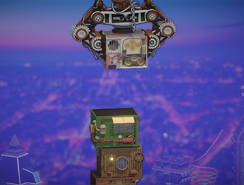 Spiel Steampunk Tower Builder  Online