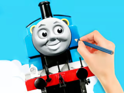 Spiel Malbuch: Thomas & Freunde  Online