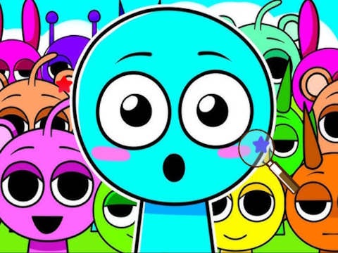 Spiel Sprunki Hidden Stars Challenge  Online
