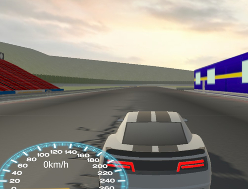 Spiel Fahren Sie graues Auto  Online