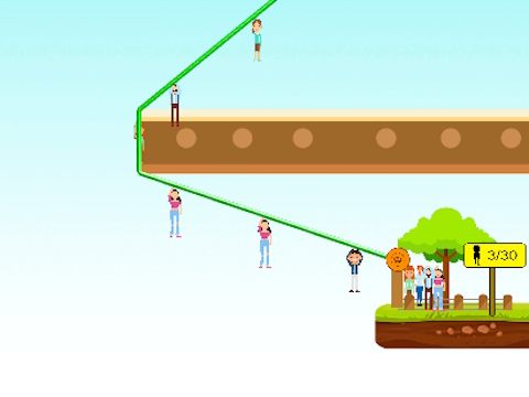 Spiel Zipline People Rescue  Online