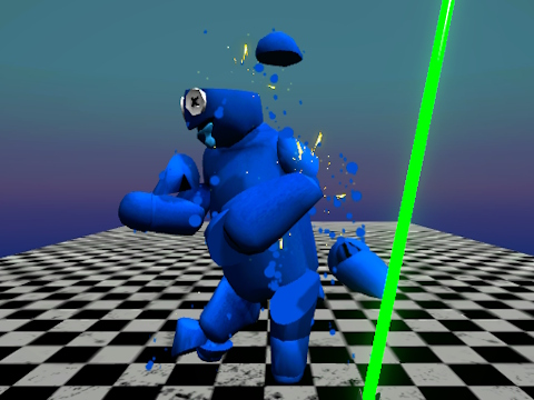 Spiel Mohn 4: Monster mit Schwert in der Arena schneiden!  Online