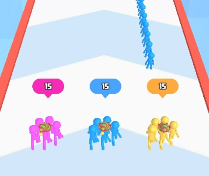 Spiel Count Master Match Color Run  Online